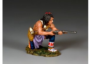 KNEELING PLAINS INDIAN