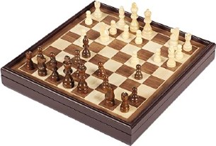 DELUXE CHESS SET & CHECKERS