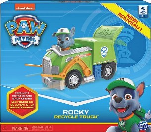 ROCKY'S RECYCLING TRUCK