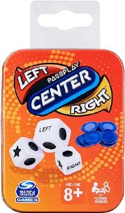 LEFT CENTER RIGHT DICE GAME