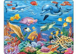 35 PC CORAL REEF JIGSAW PUZZLE