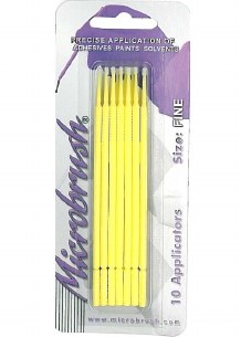 MICRO BRUSH YELLOW HANDLE (10)