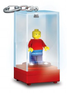 MINI FIGURE LEGO KEY FOB RED
