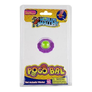 WORLDS SMALLEST POGO BALL