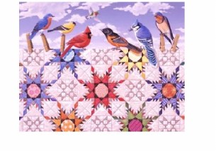 BRIDGE CARDS FEATHERED STARS