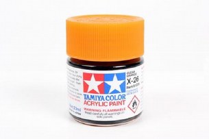 ACRYLIC CLEAR ORANGE