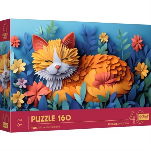 LITTLE CAT PAPER ART 160 PC