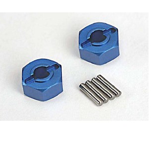 WHEEL HUBS BLUE ANODIZED