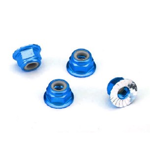 NUTS, 4MM BLUE