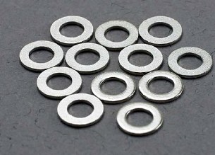 WASHERS 3X6mm 12 PACK