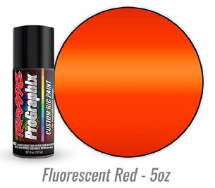 FLUORESCENT RED PC PAINT