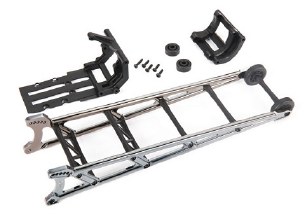 WHEELIE BAR, BLACK CHROME