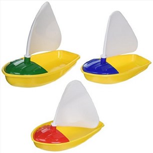 TUB TOYS SAILBOATS 3 PCS