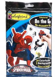 Spiderman colorforms deals