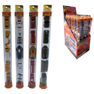 DIECAST EMERGENCY VEHICLES 5PK