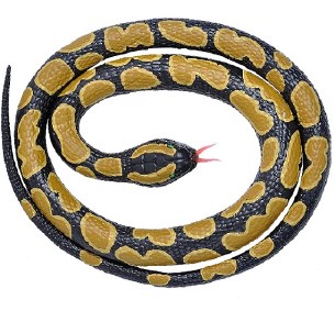 RUBBER SNAKE BALL PYTHON