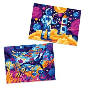 PAINT BY # Astronaut and Marit
