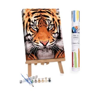 TIGER FACE BY ARON GADD