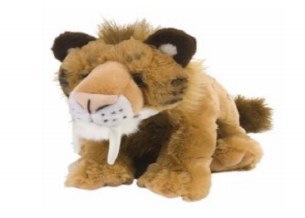 Cuddlekins Smilodon Stuffed An