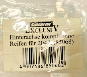 EXCLUSIV REAR AXLE FOR BMW