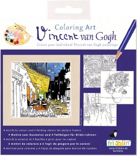 Coloring Art Kit Van Gogh