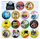 DC COMIC BUTTON ASST.