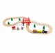 37 Pc.WOOD TRAIN SET