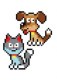 JIXELZ, 700 PC. SET PETS PLAY