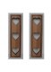 HEART CUTOUT SHUTTERS 2PC.
