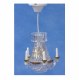 HANGING CRYSTALENE CHANDELIER