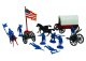 CIVIL WAR CALVERY SET W/WAGON