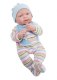 LA NEWBORN  14" STRIPED KNIT