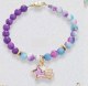 PURPLE SHOOTING STAR BRACELET