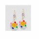 FLOWER FACE EARRINGS