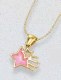 PINK SHOOTING STAR NECKLACE