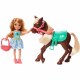 BARBIE CLUB CHELSEA DOLL&PONY