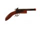 HEX DBL BARREL CAP PISTOL 11"