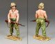 BARE-CHESTED MARINE