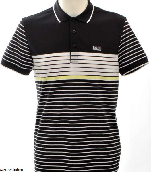 hugo boss paddy polo black