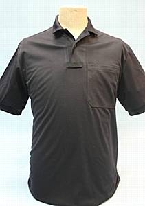 CMP126,S/S Polo,Black,SM