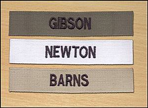 Embroidery/NameTag