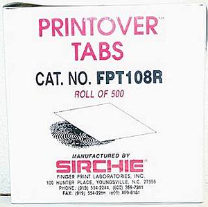 FPT108R, Printover Tabs 500
