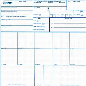 FD258,FP Card Appl Rcrd,100ct.