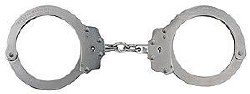 Handcuffs,Oversize,Nickel