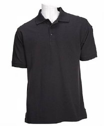 41060-019-S, Black Pro Polo,SM