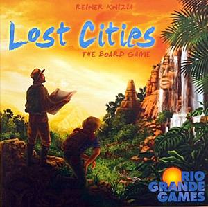 LOST CITIES BOARD GAME