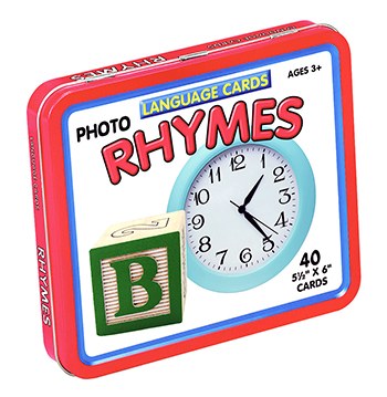 LANGUAGE CARDS RHYMES