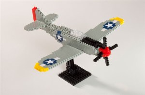 NANOBLOCKS MUSTANG JET