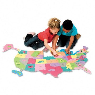 WONDERFOAM USA MAP PUZZLE