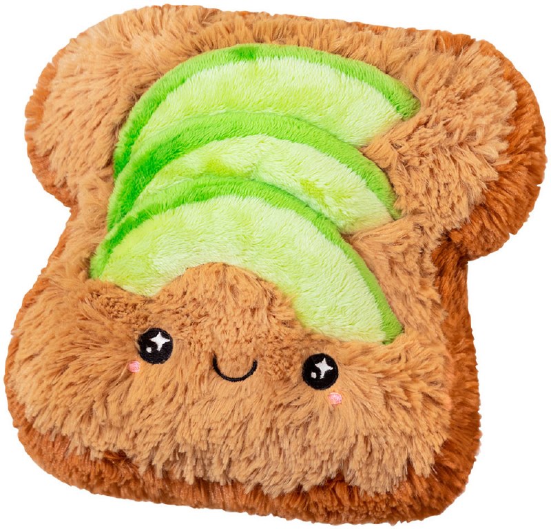 fluffy avocado plush